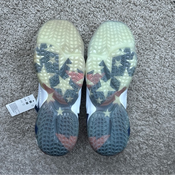NWT Men’s Adidas D.O.N. Issue #2 GCA White/Navy Team USA FY0872 NO BOX Size 13 - Picture 12 of 15